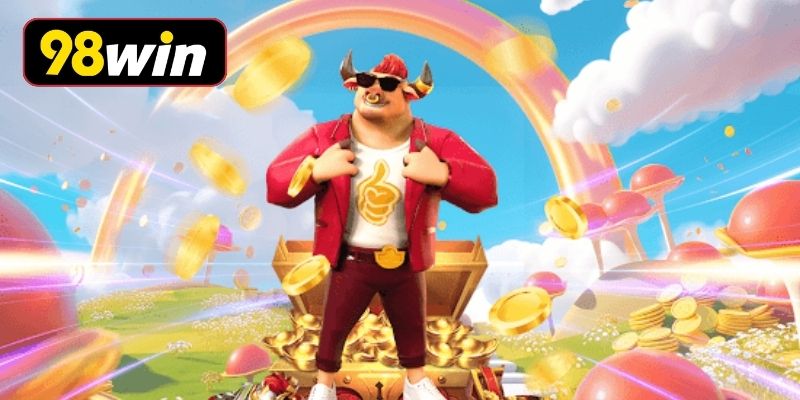 Giao diện Fortune Ox với biểu tượng trâu vàng rực rỡ